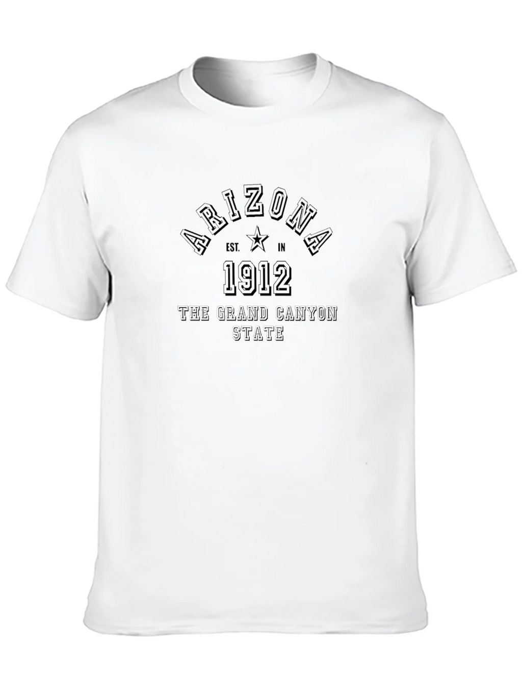 Arizona Grand Canyon State 1912 Black T-Shirt product image 12