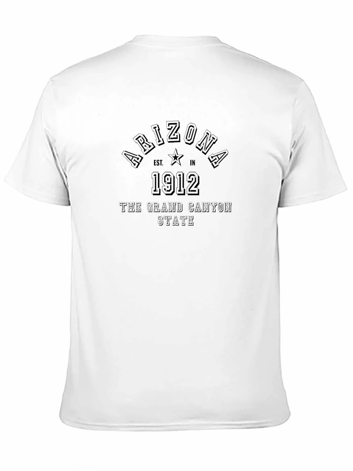 Arizona Grand Canyon State 1912 Black T-Shirt product image 2