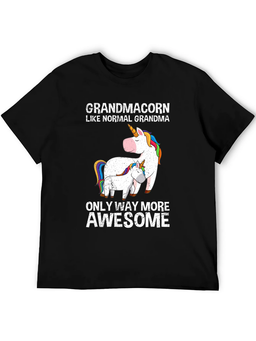 Grandmacorn Unicorn Graphic T-Shirt product image 8