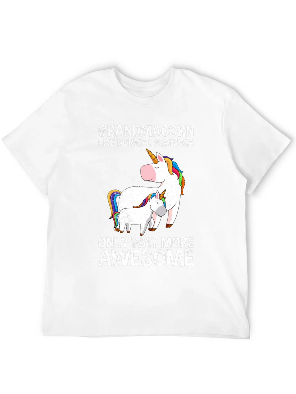 Grandmacorn Unicorn Graphic T-Shirt product image 3