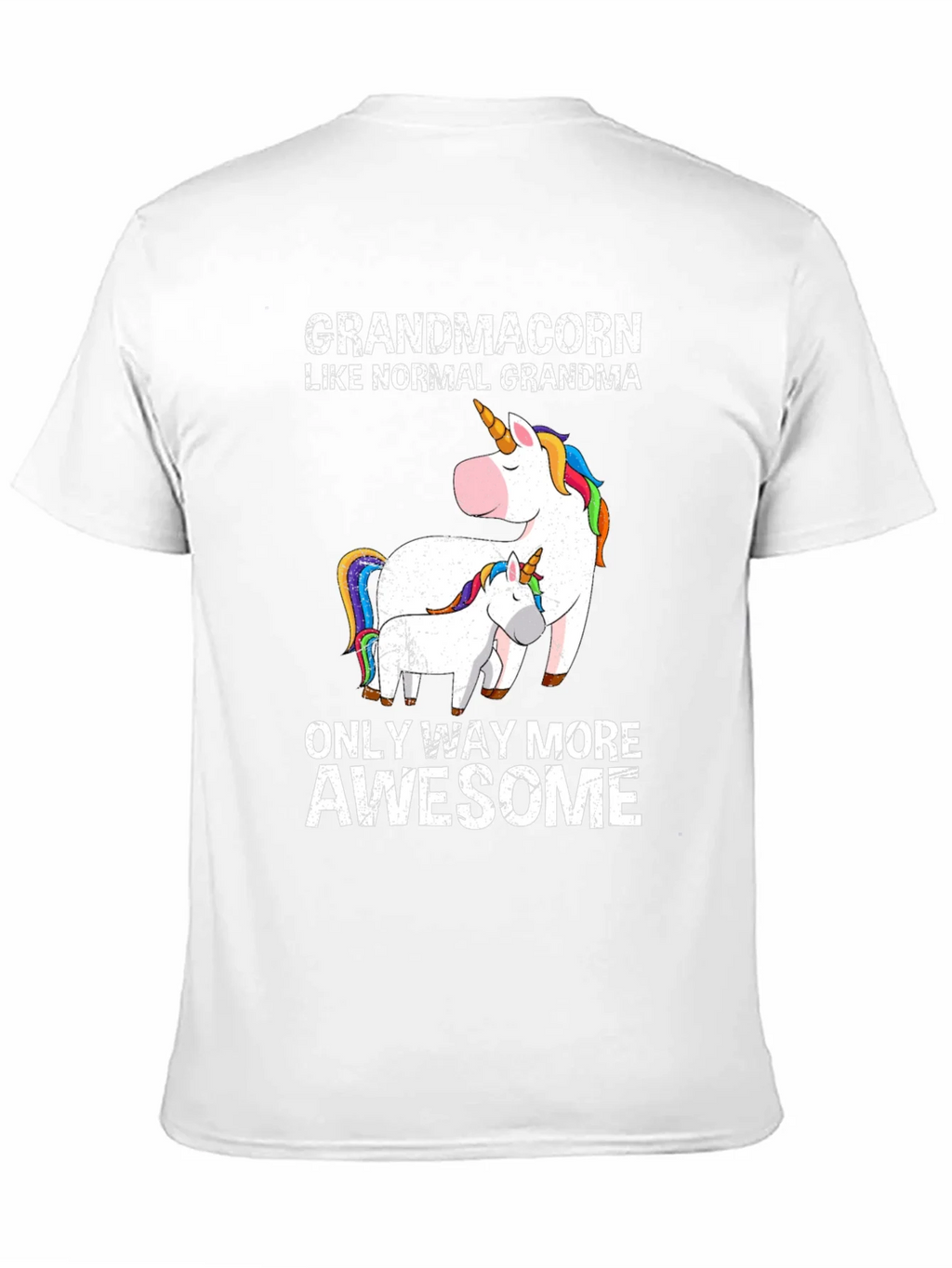 Grandmacorn Unicorn Graphic T-Shirt product image 2