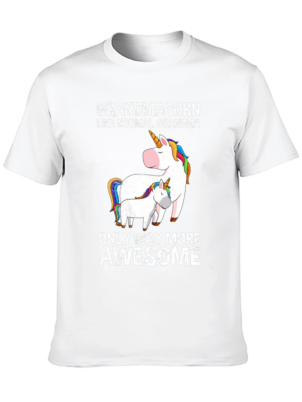Grandmacorn Unicorn Graphic T-Shirt product image 12