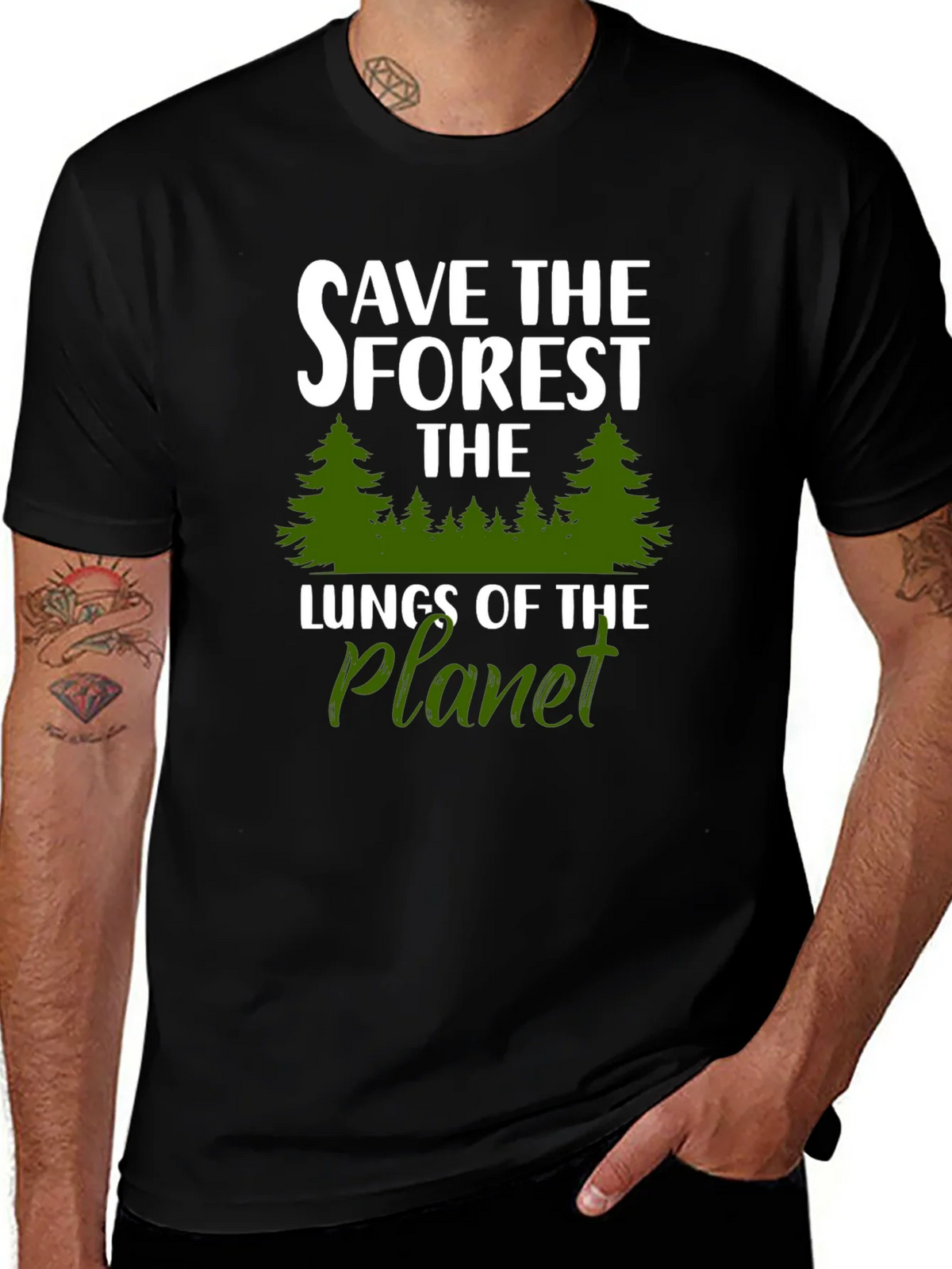 Save the Forest Lungs of Planet T-Shirt product image 1