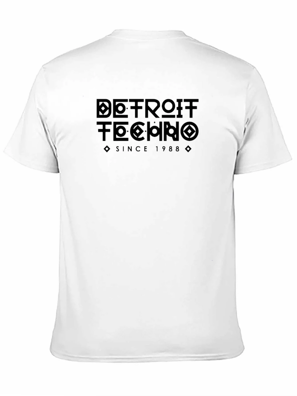 Detroit Techno Since 1988 Black Graphic T-Shirt product image 2