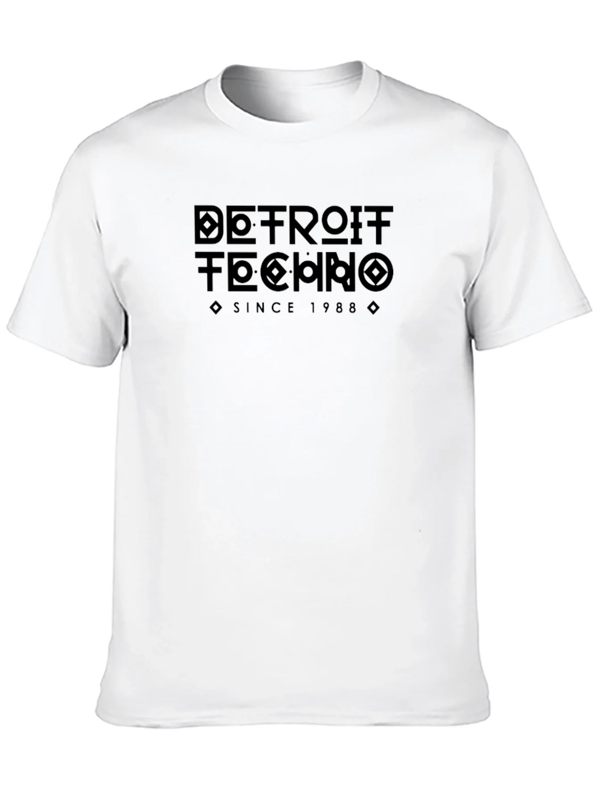 Detroit Techno Since 1988 Black Graphic T-Shirt product image 12