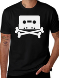 Cassette Skull T-Shirt - Retro Music Tee product image 1