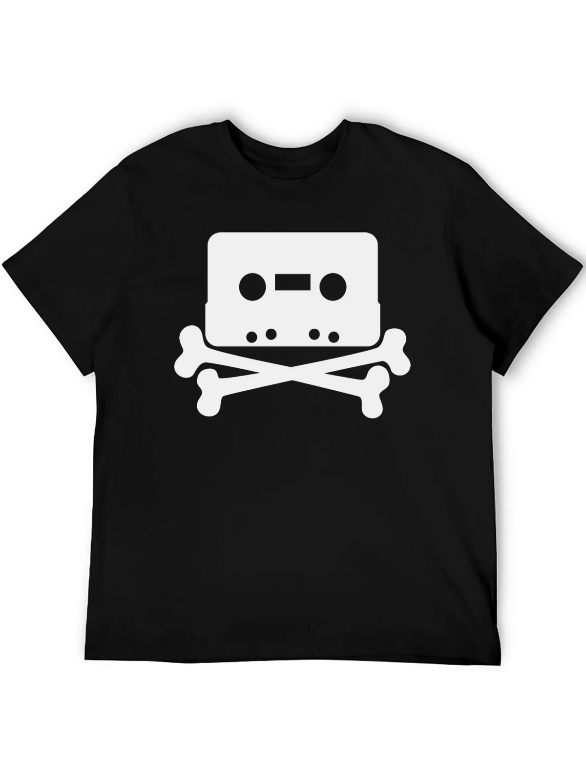 Cassette Skull T-Shirt - Retro Music Tee product image 8