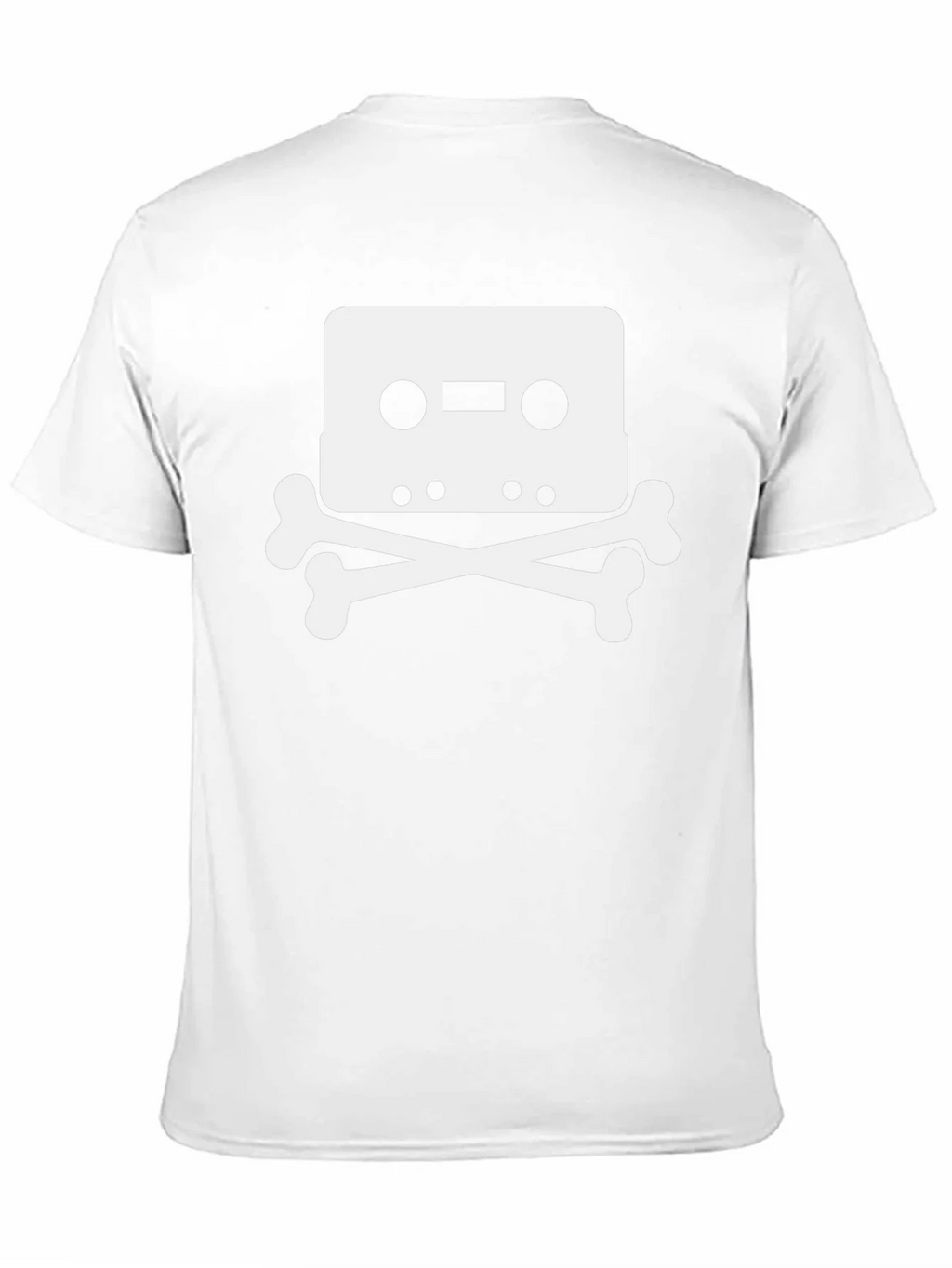 Cassette Skull T-Shirt - Retro Music Tee product image 2