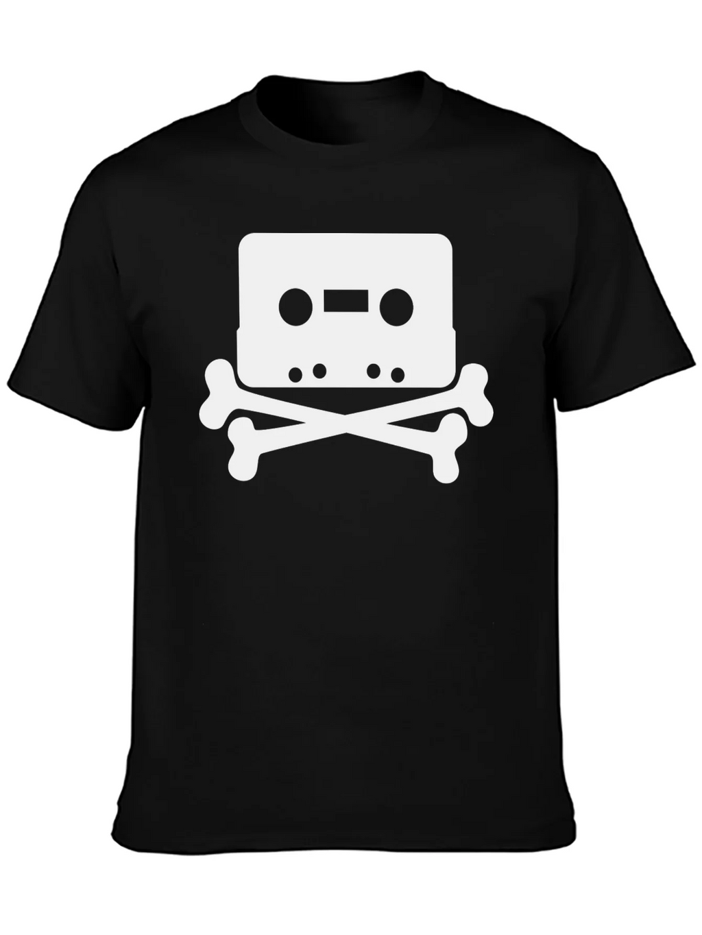 Cassette Skull T-Shirt - Retro Music Tee product image 6