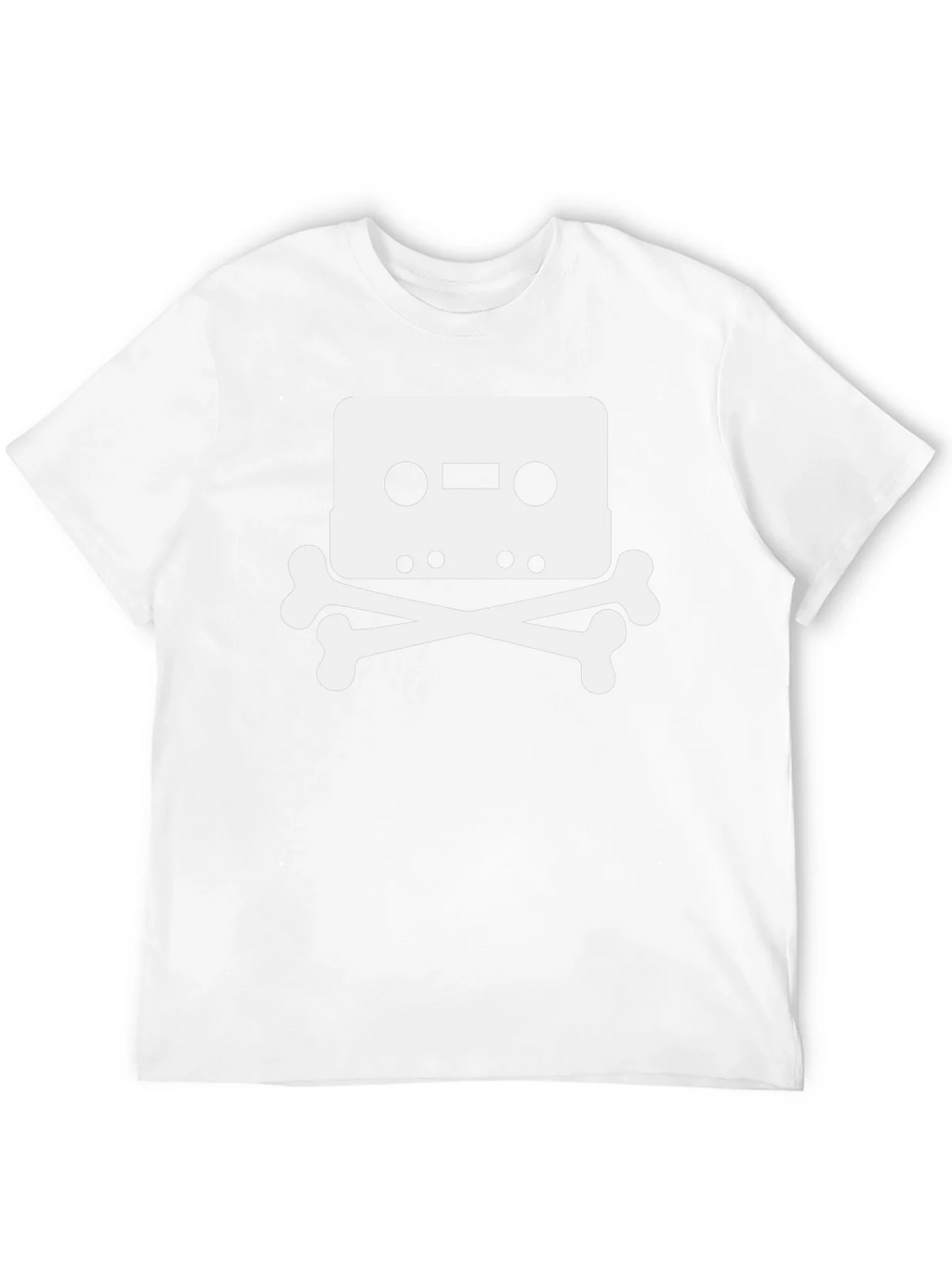 Cassette Skull T-Shirt - Retro Music Tee product image 3