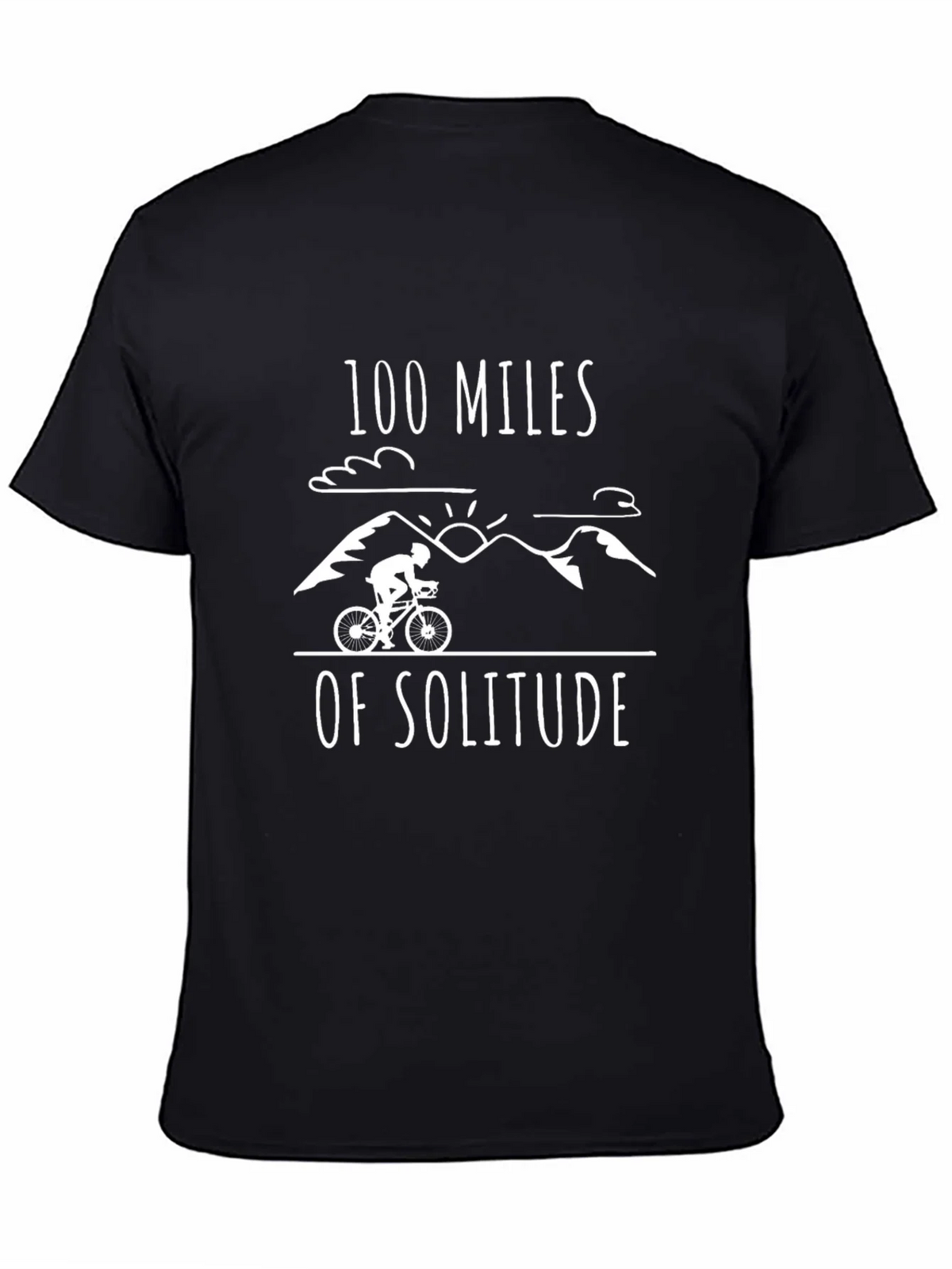 100 Miles of Solitude Graphic Tee - Black product image 7