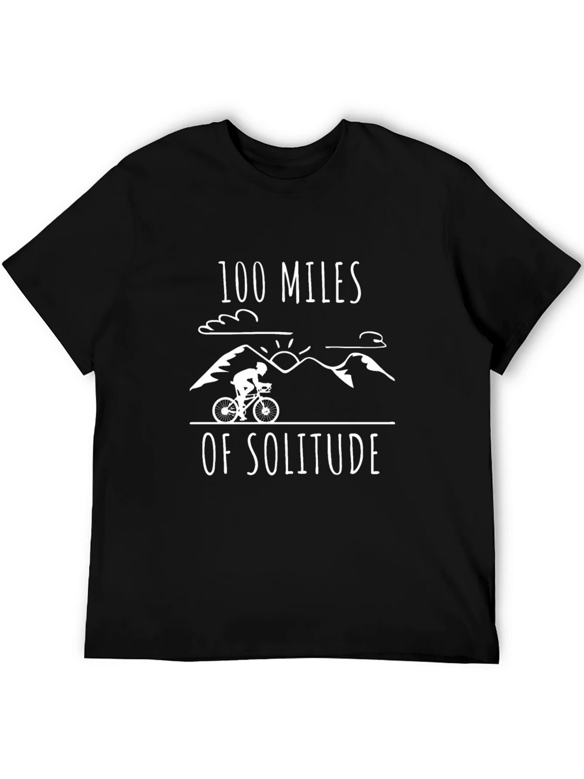 100 Miles of Solitude Graphic Tee - Black product image 8