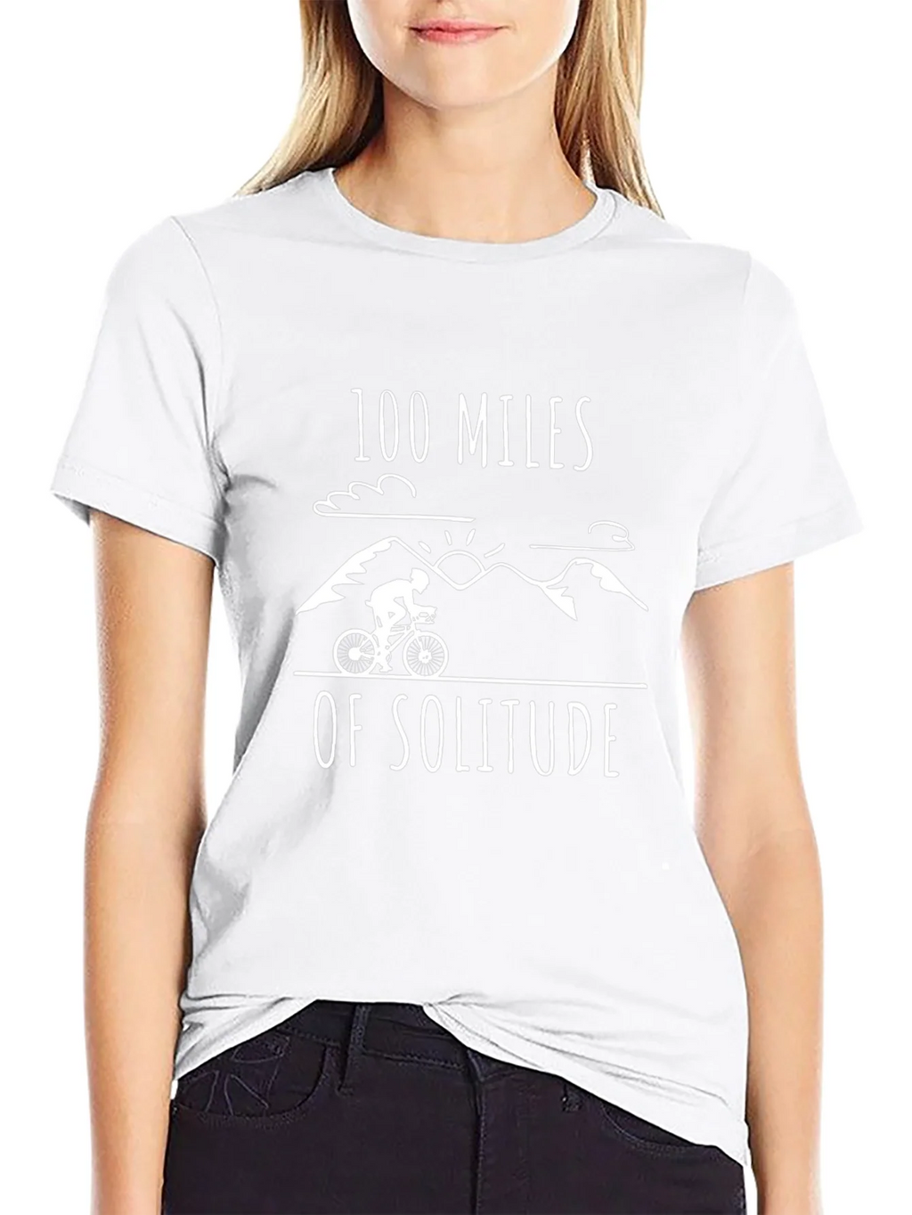 100 Miles of Solitude Graphic Tee - Black product image 11