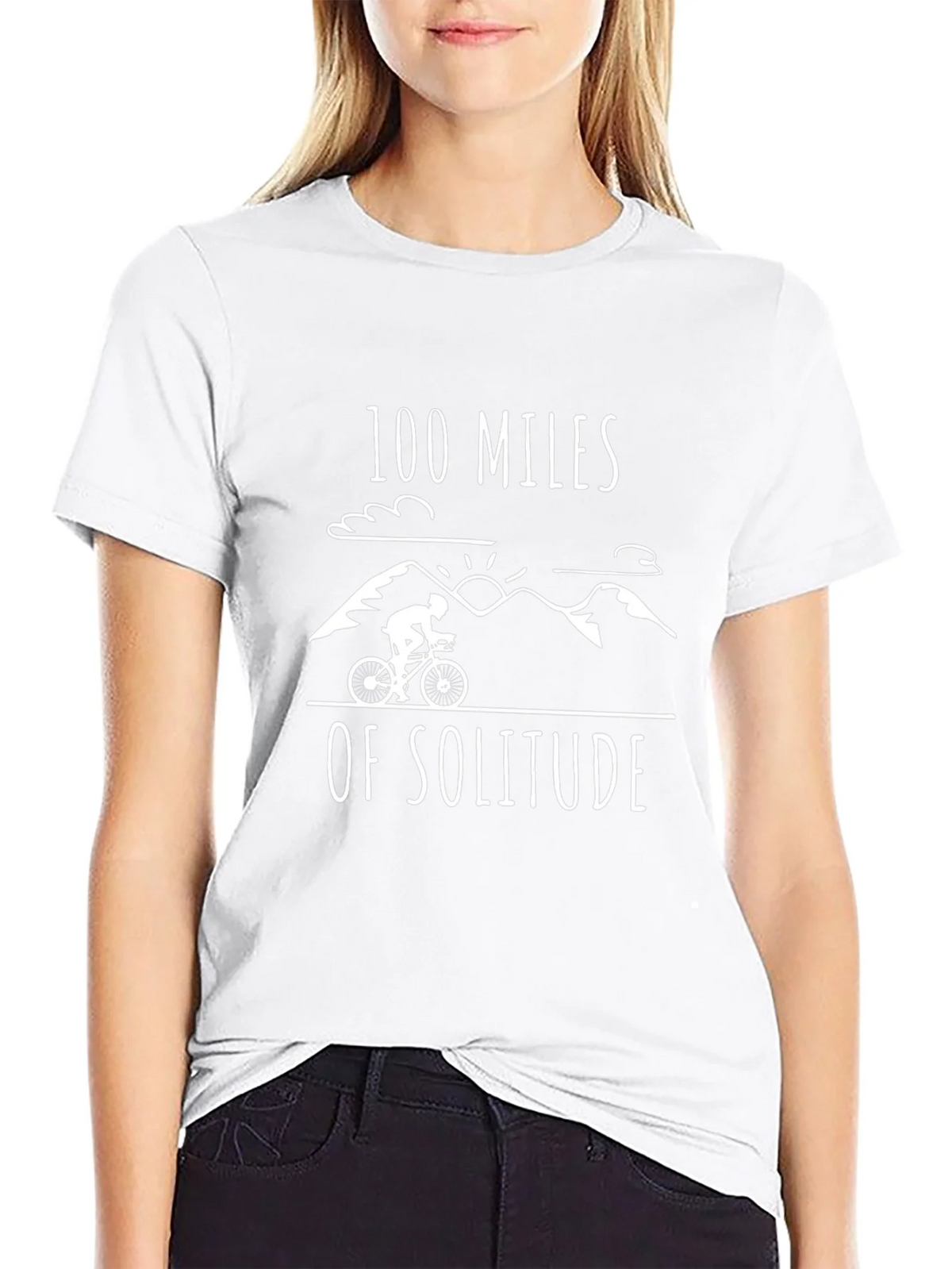 100 Miles of Solitude Graphic Tee - Black product image 11