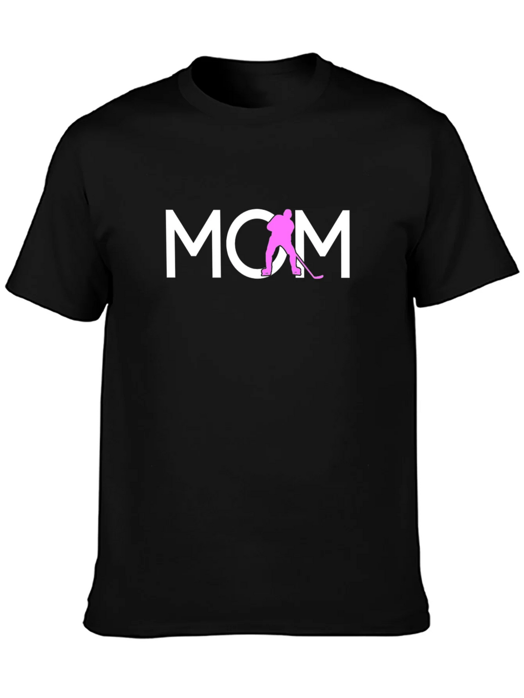 Hockey Mom Graphic Tee - Black product image 6
