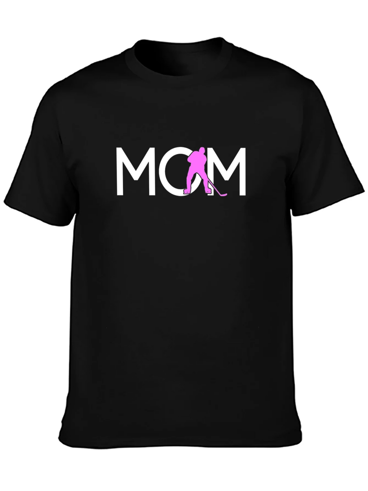 Hockey Mom Graphic Tee - Black product image 6