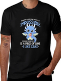 Cake Loving Dragon Graphic T-Shirt product image 1