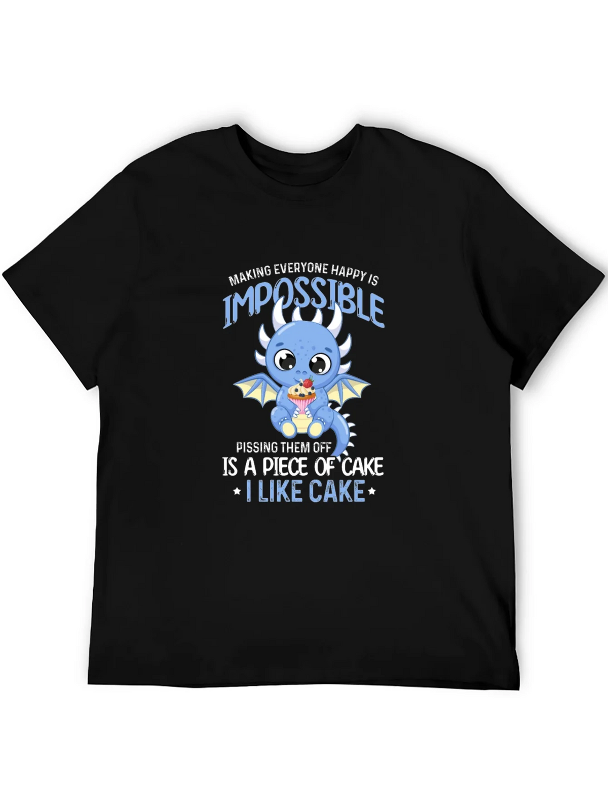 Cake Loving Dragon Graphic T-Shirt product image 8