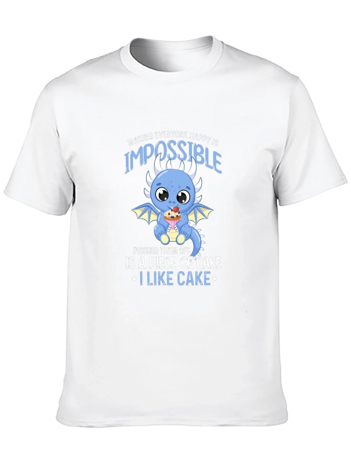 Cake Loving Dragon Graphic T-Shirt product image 12