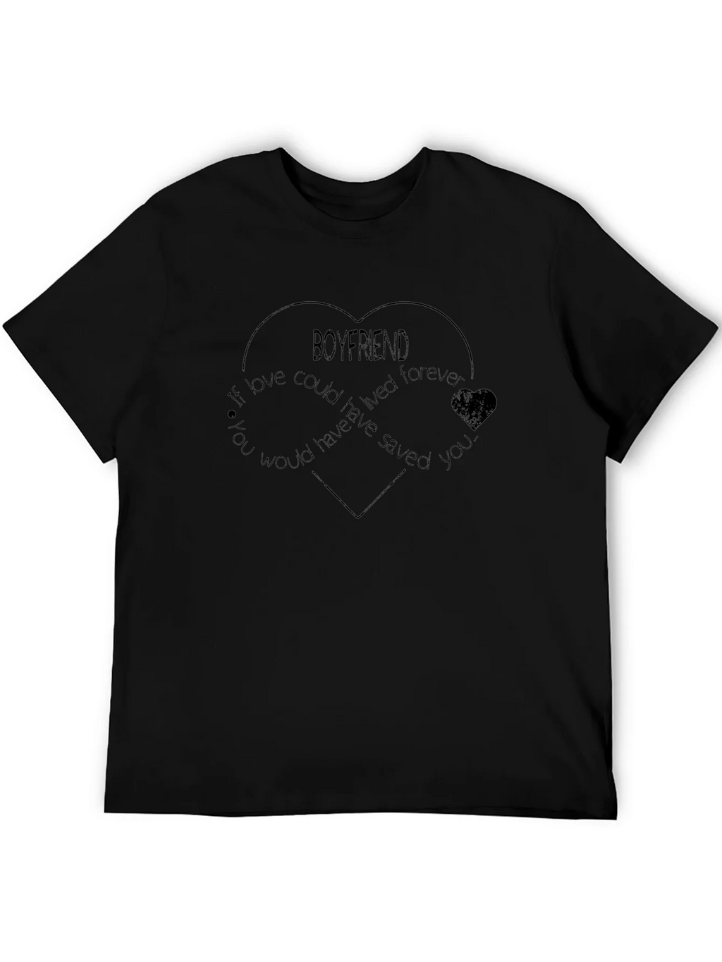 Boyfriend Memorial Heart T-Shirt product image 8