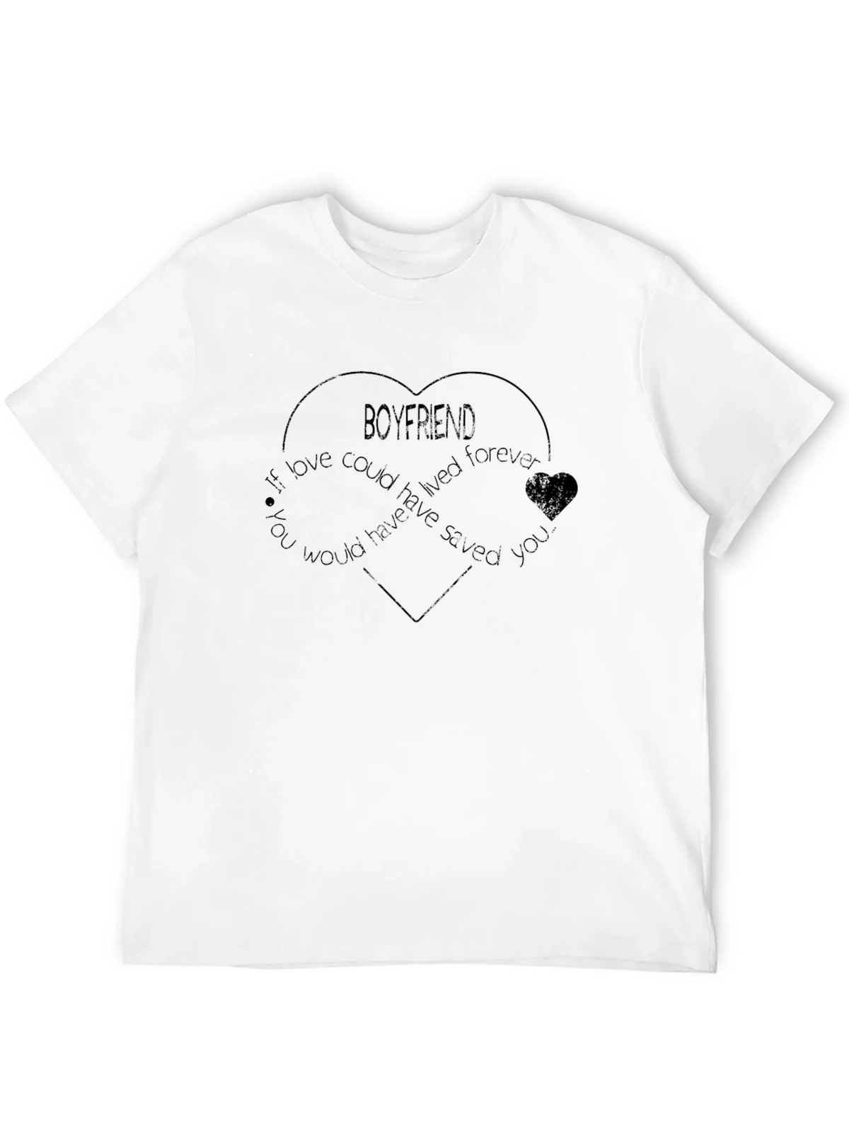Boyfriend Memorial Heart T-Shirt product image 3
