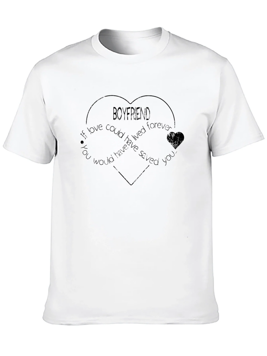 Boyfriend Memorial Heart T-Shirt product image 12