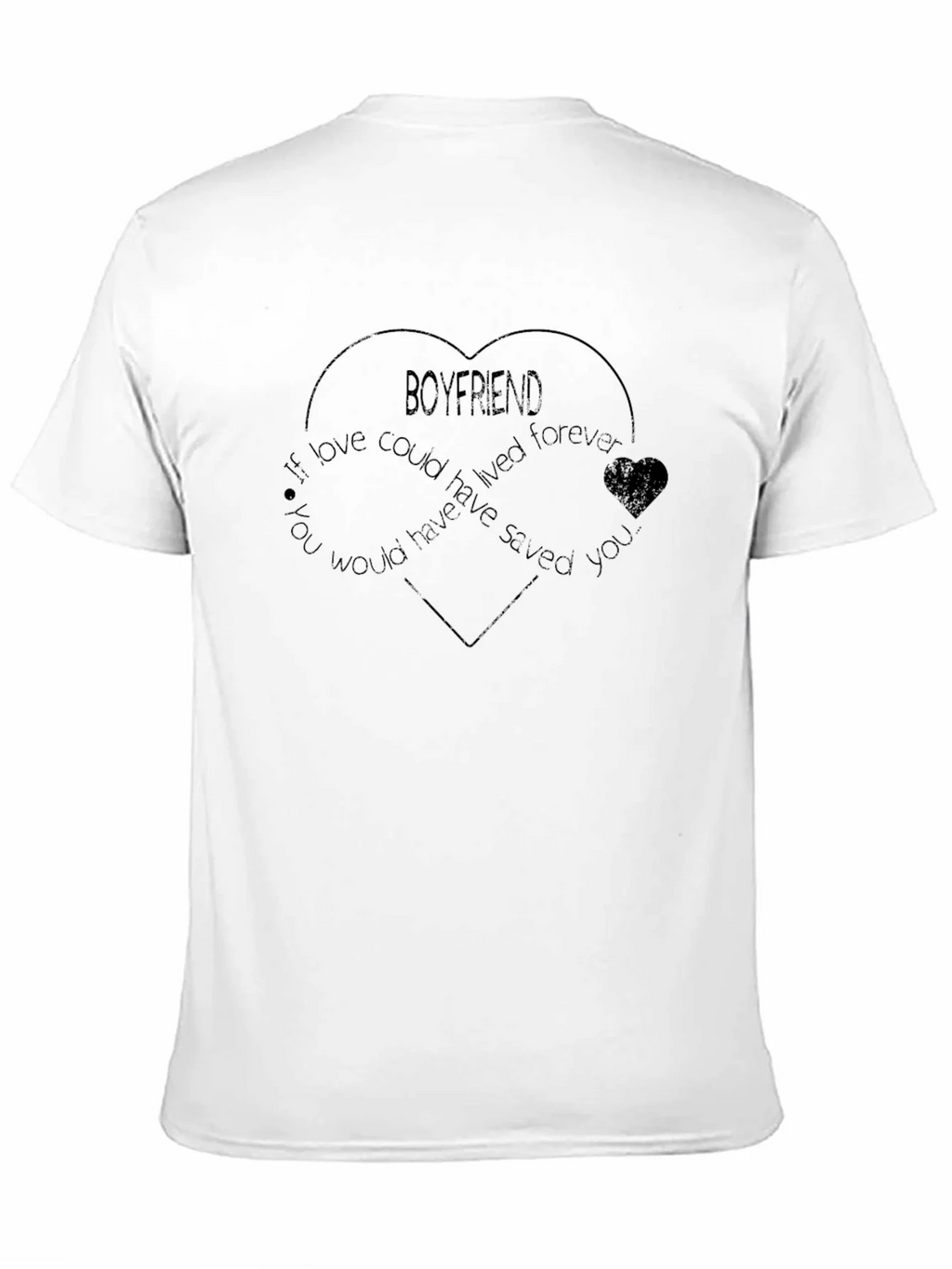 Boyfriend Memorial Heart T-Shirt product image 2