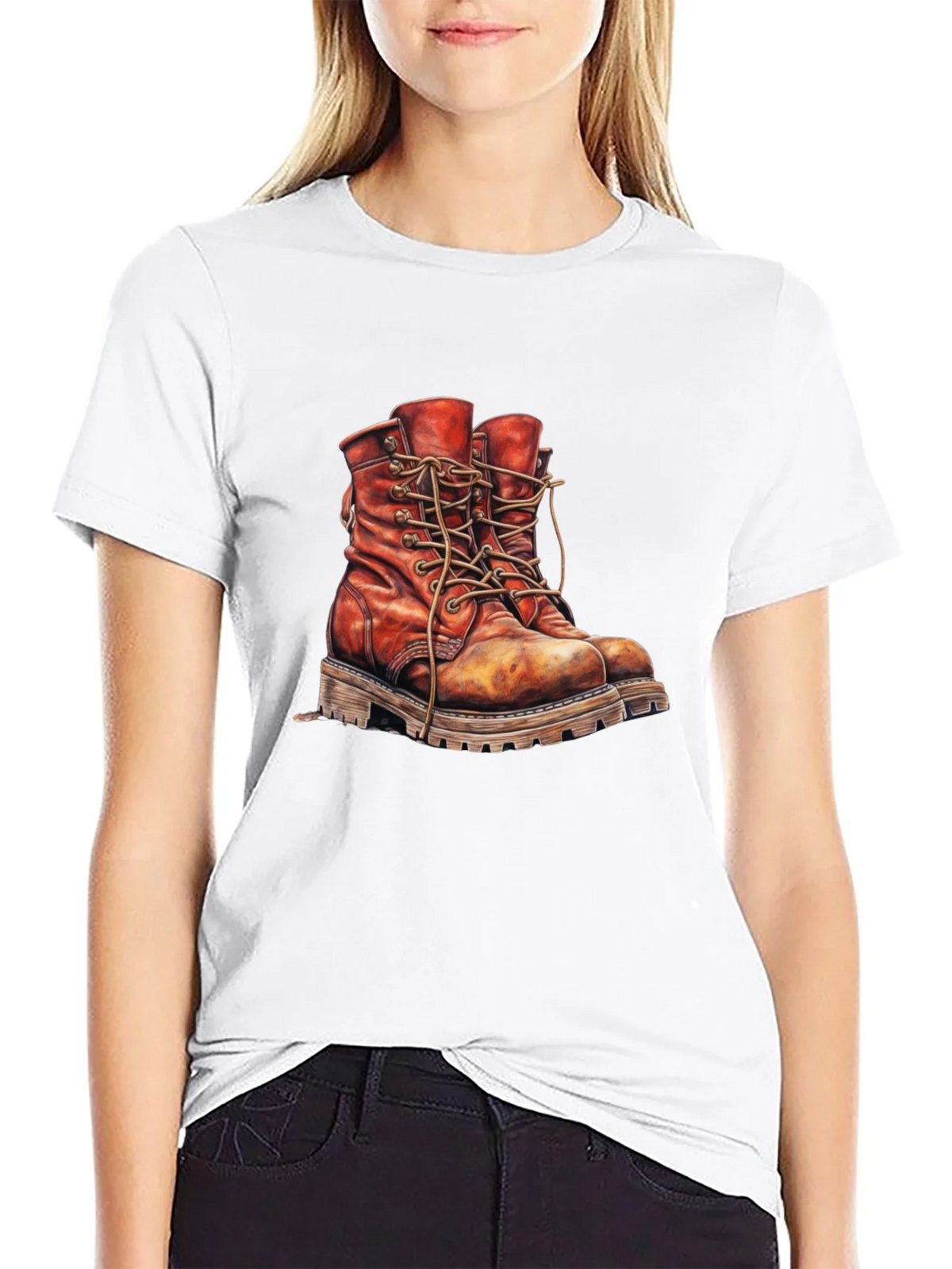 Vintage Work Boots Graphic T-Shirt product image 11
