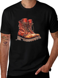 Vintage Work Boots Graphic T-Shirt product image 1