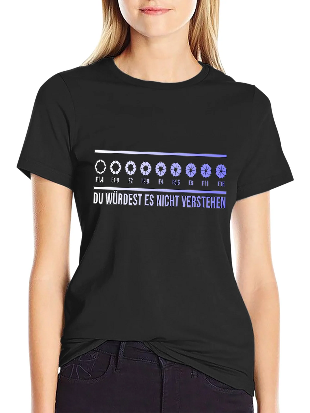 Aperture Humor Graphic T-Shirt product image 5