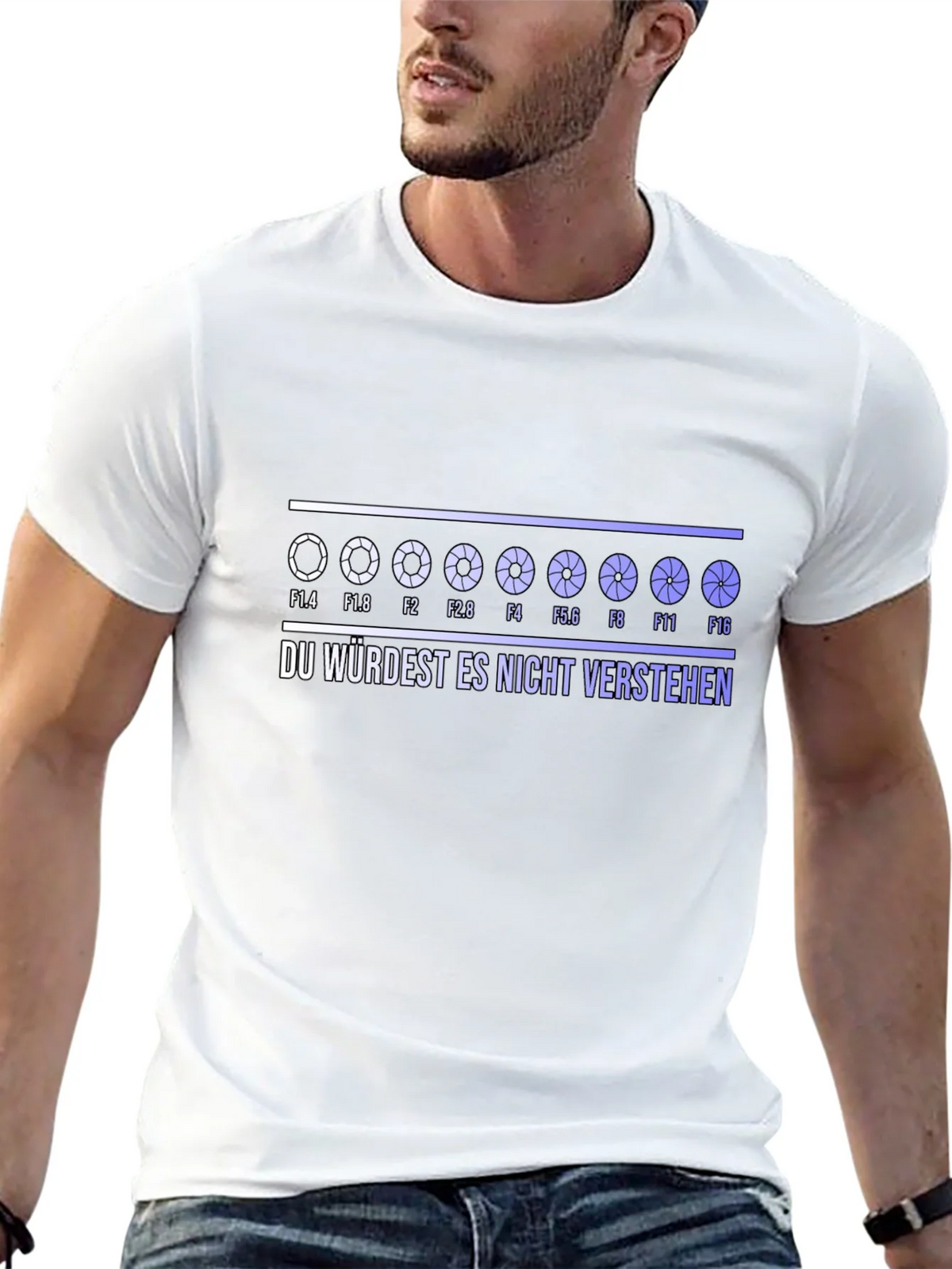 Aperture Humor Graphic T-Shirt product image 4
