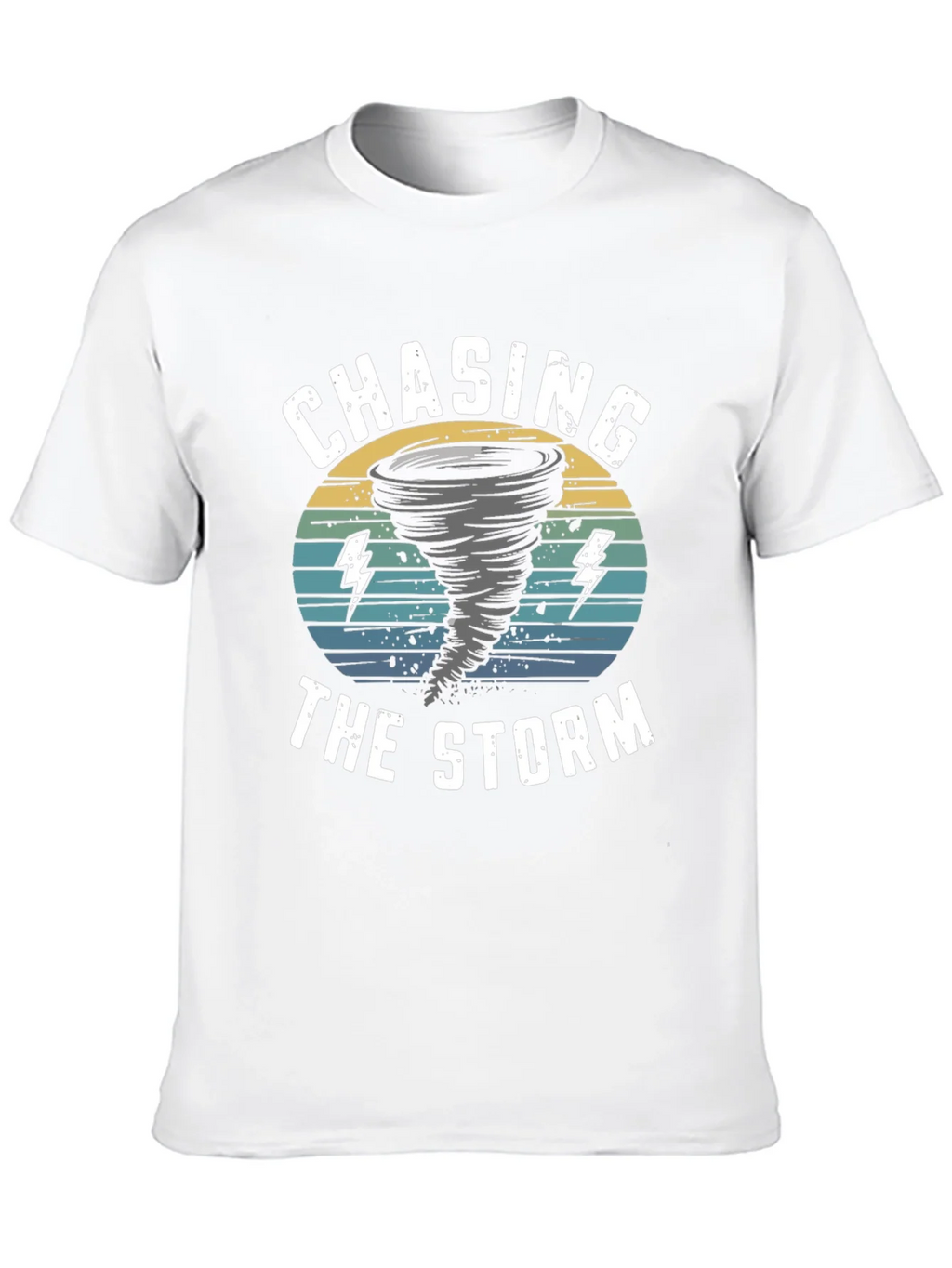 Chasing The Storm Black Graphic Tee product image 12