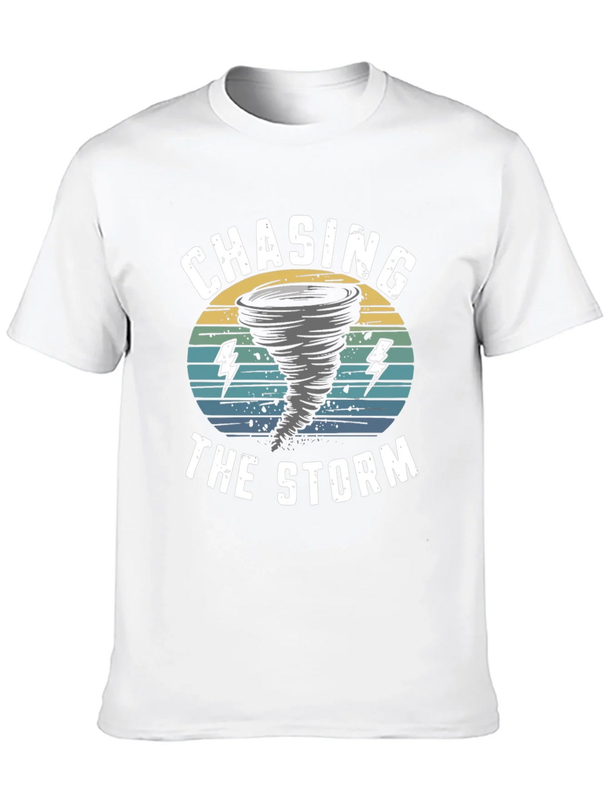 Chasing The Storm Black Graphic Tee product image 12