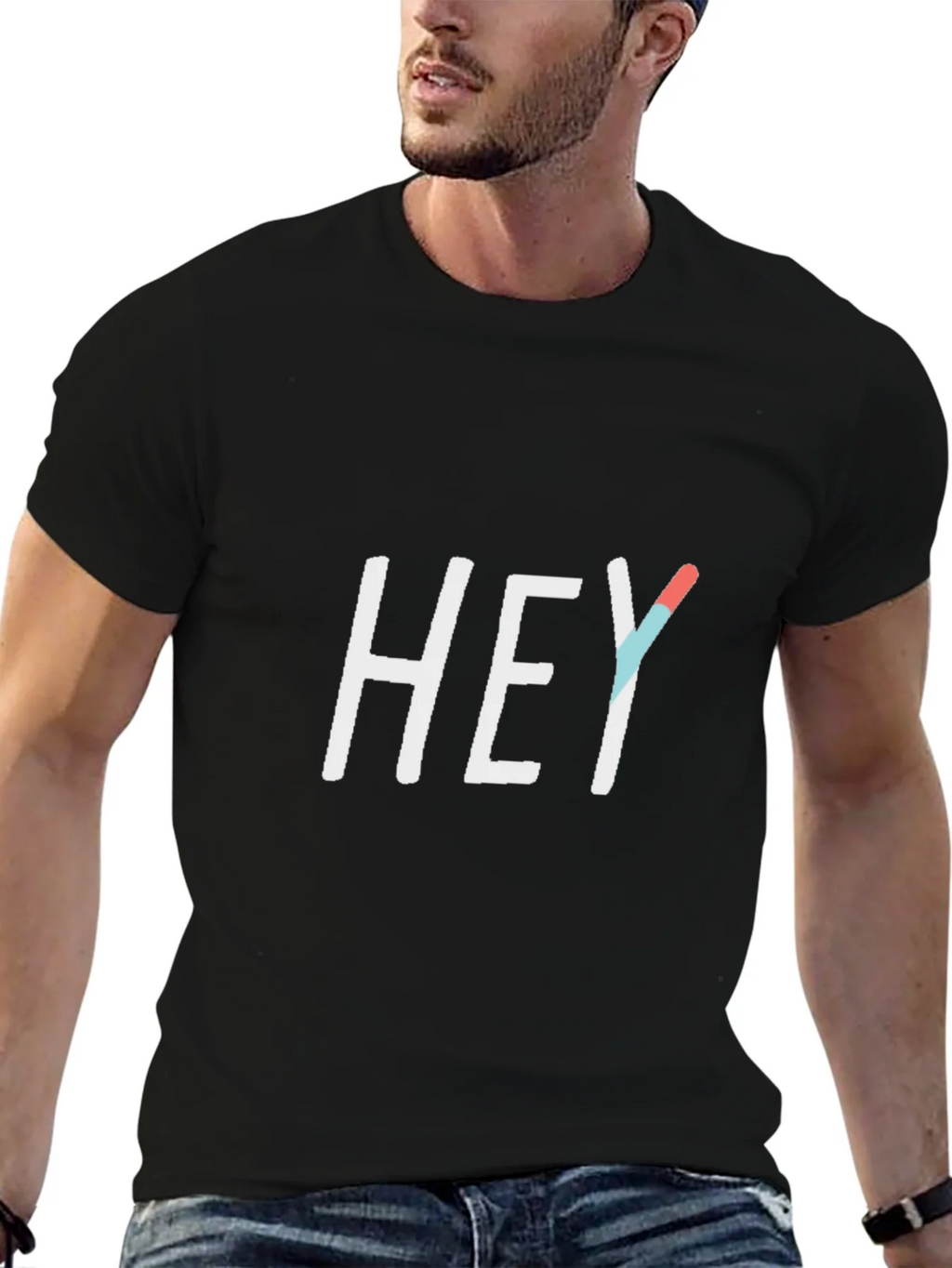 Hey Graphic Tee - Casual Comfort product image 9