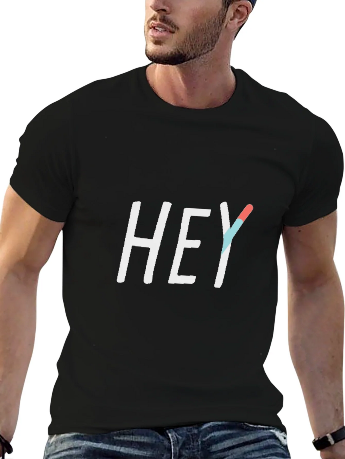 Hey Graphic Tee - Casual Comfort product image 9