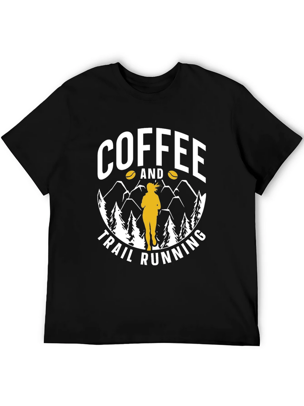 Coffee and Trail Running Graphic Tee product image 8