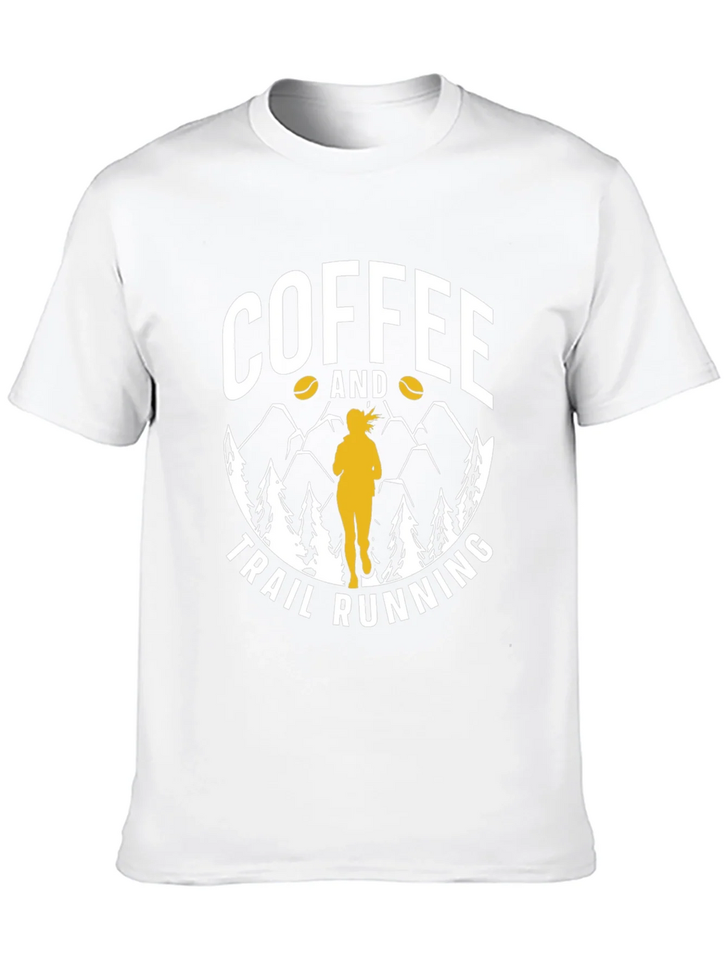 Coffee and Trail Running Graphic Tee product image 12