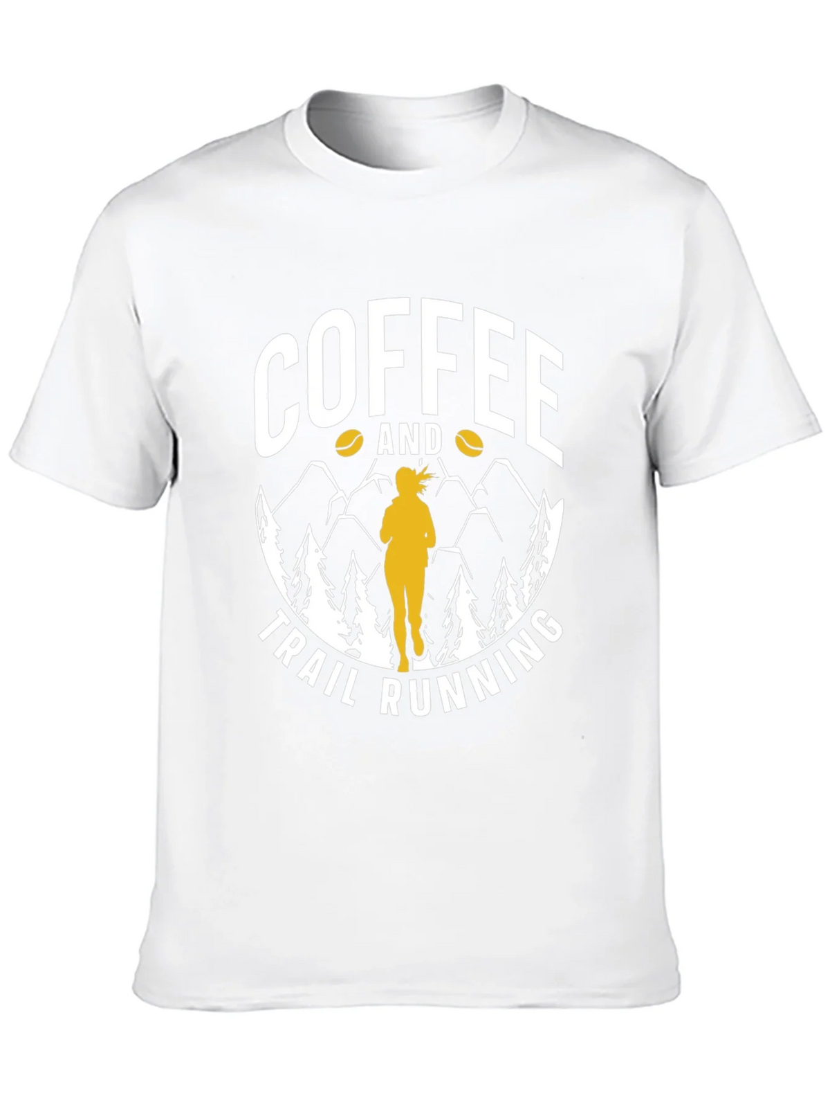 Coffee and Trail Running Graphic Tee product image 12