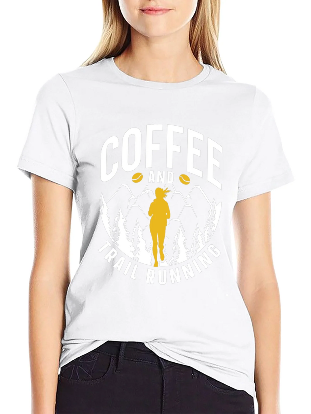 Coffee and Trail Running Graphic Tee product image 11