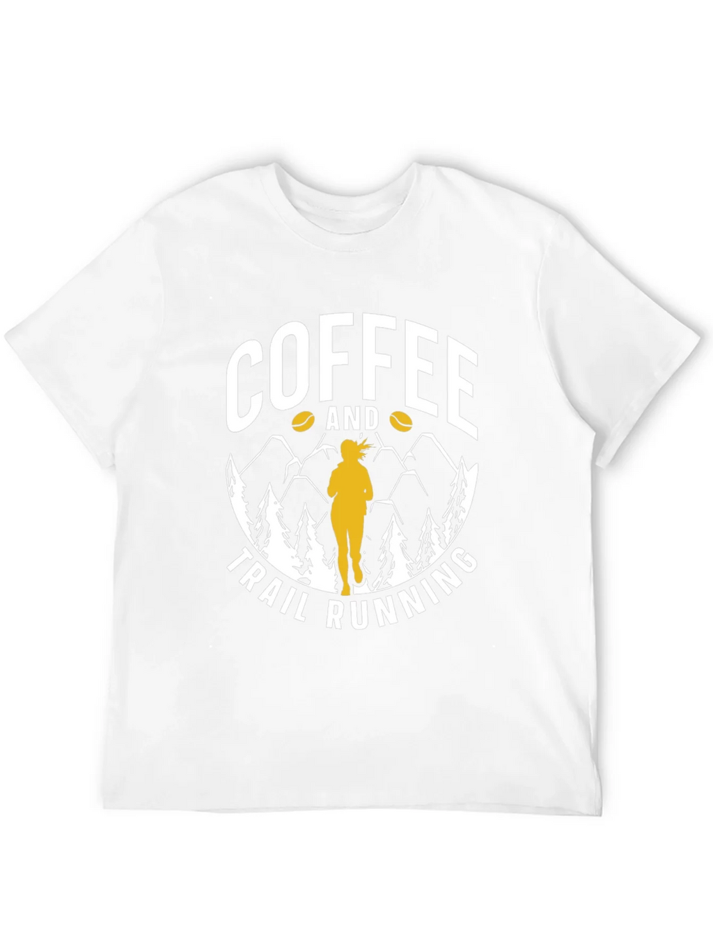 Coffee and Trail Running Graphic Tee product image 3