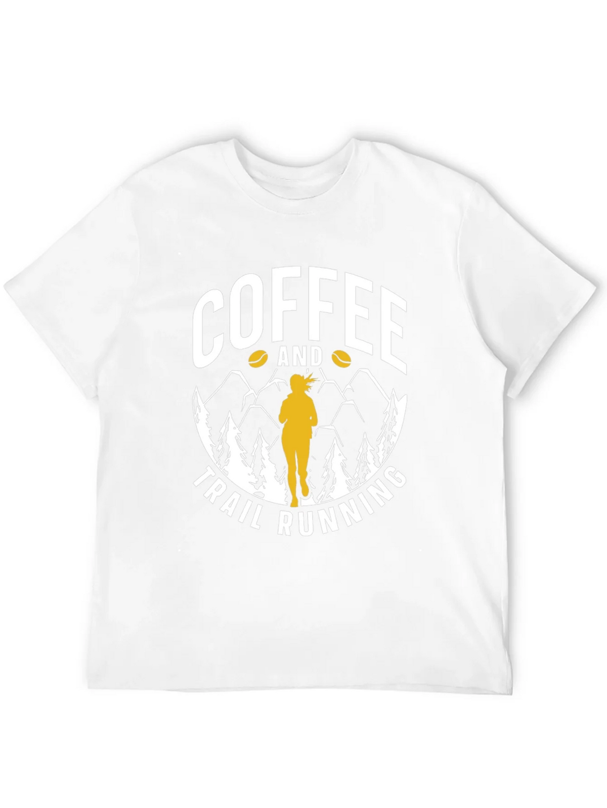 Coffee and Trail Running Graphic Tee product image 3