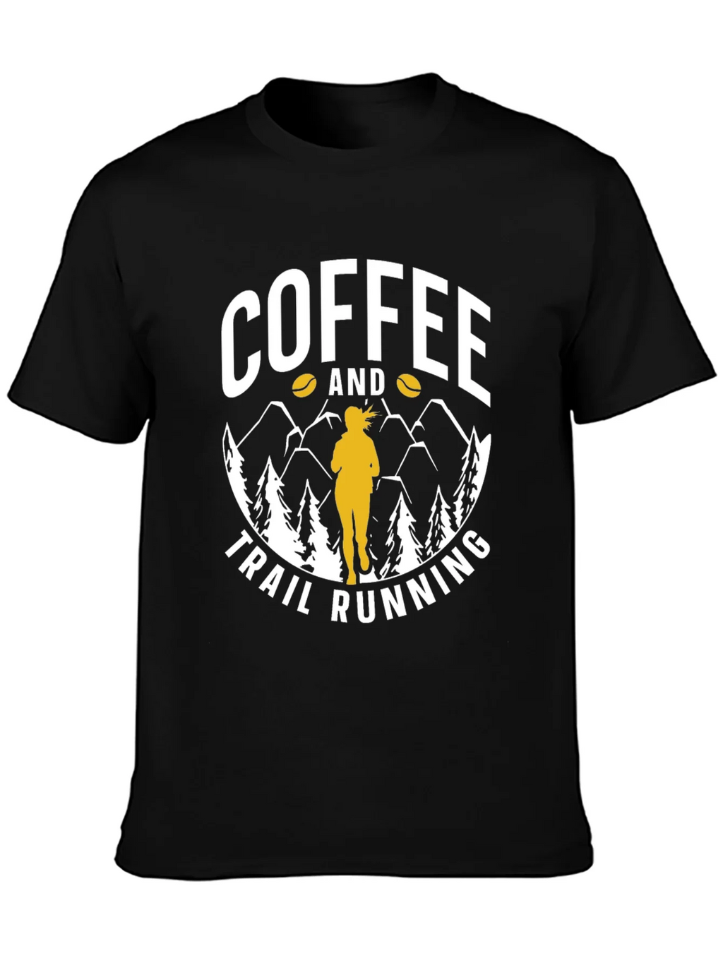 Coffee and Trail Running Graphic Tee product image 6
