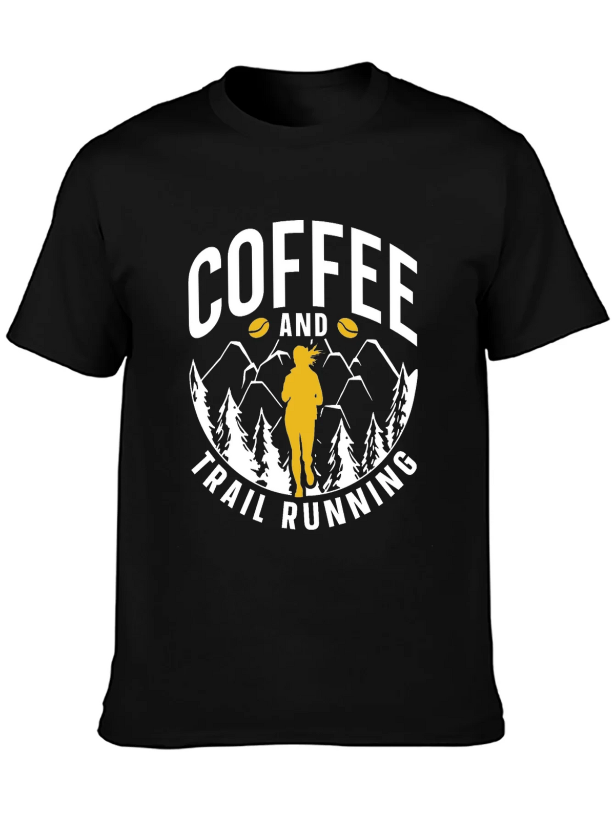Coffee and Trail Running Graphic Tee product image 6