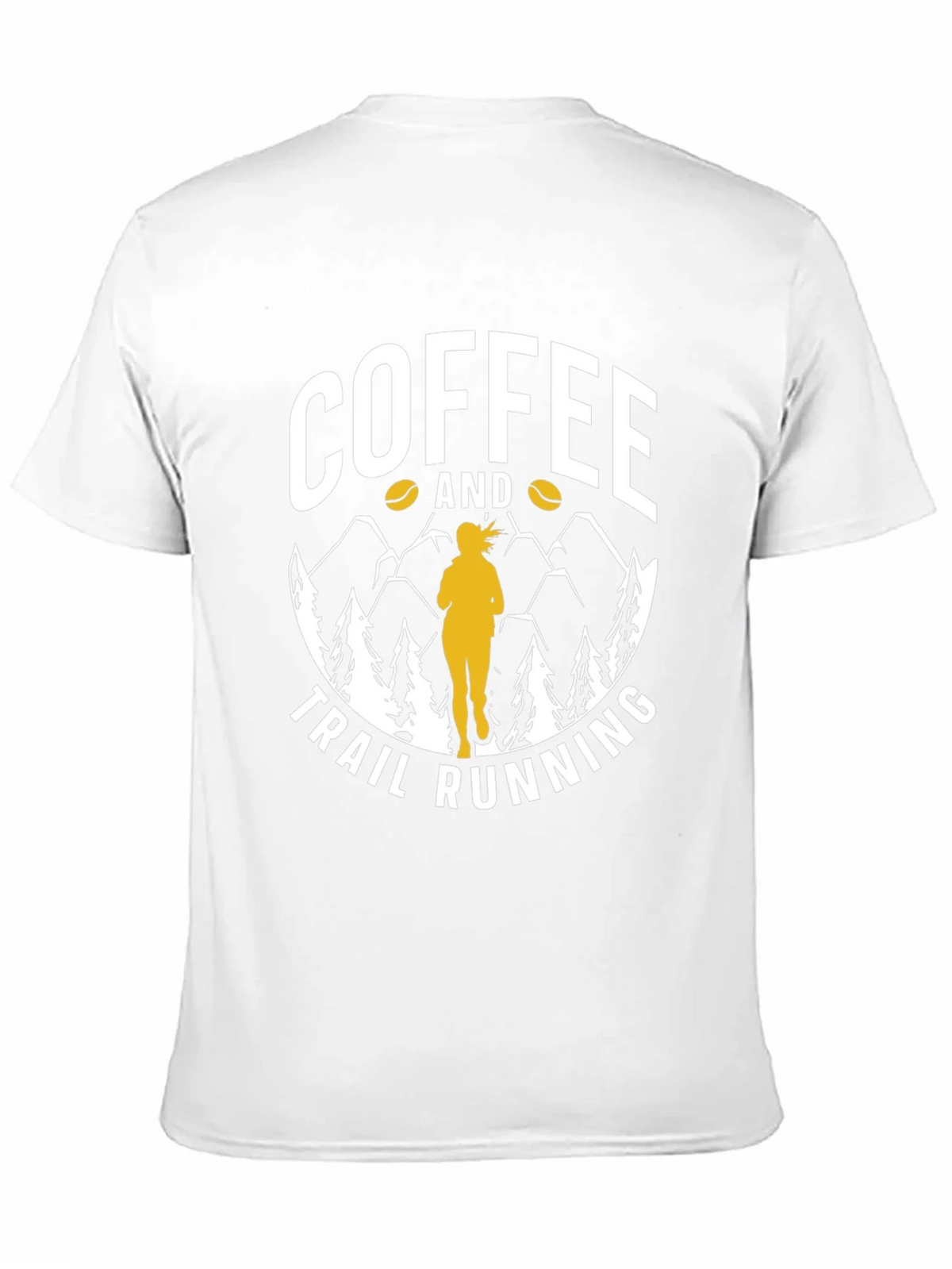 Coffee and Trail Running Graphic Tee product image 2