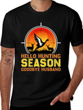 Hello Hunting Season T-Shirt - Goodbye Husband Tee product image 1