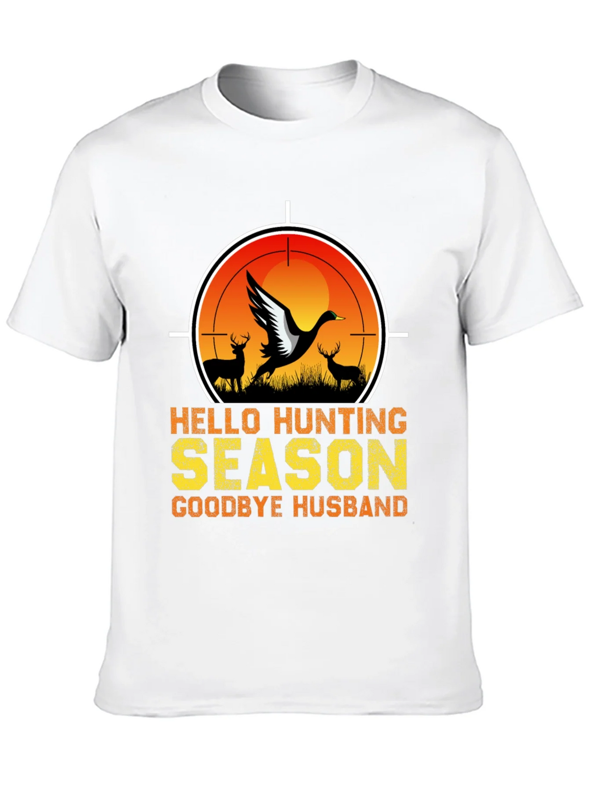 Hello Hunting Season T-Shirt - Goodbye Husband Tee product image 12