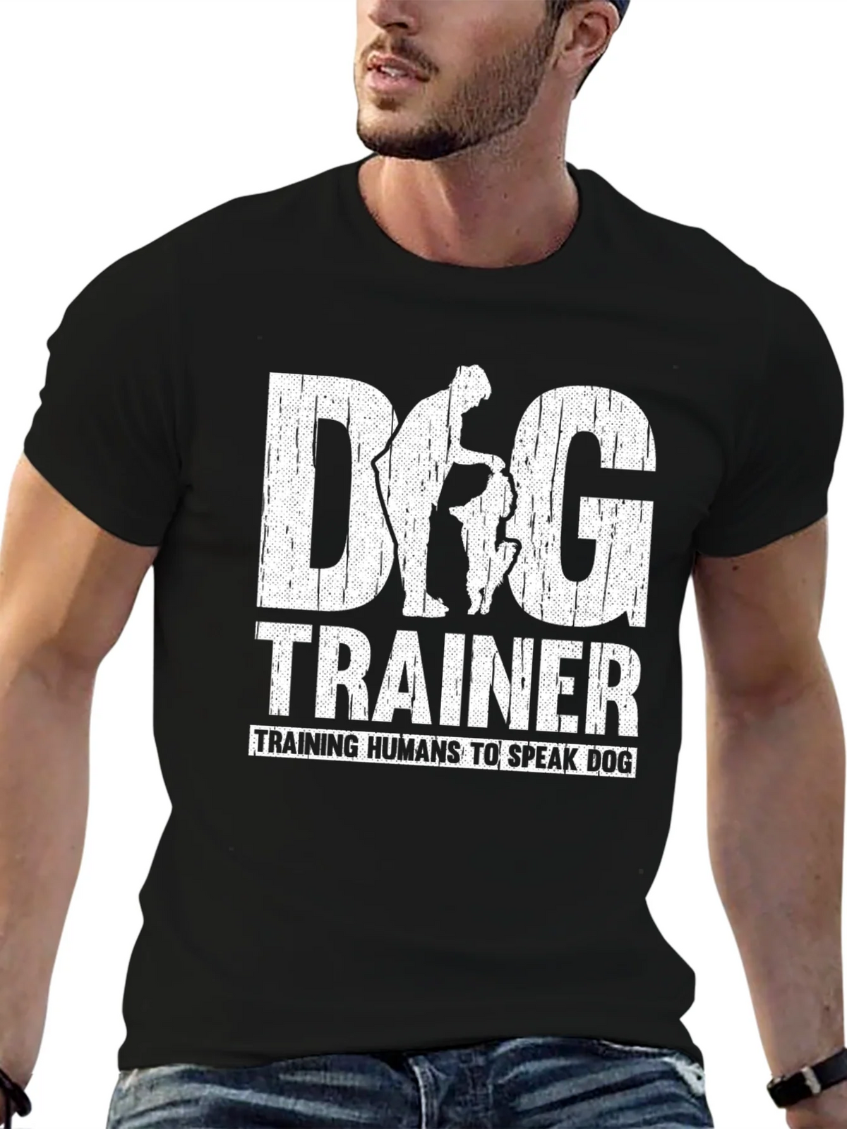Dog Trainer T-Shirt - Training Humans to Speak product image 9