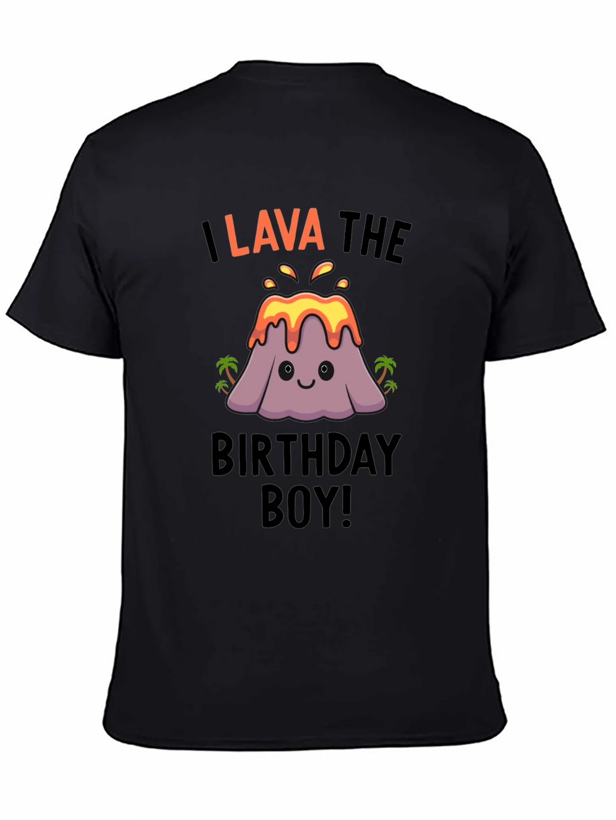 I Lava the Birthday Boy! Novelty Graphic Tee product image 7