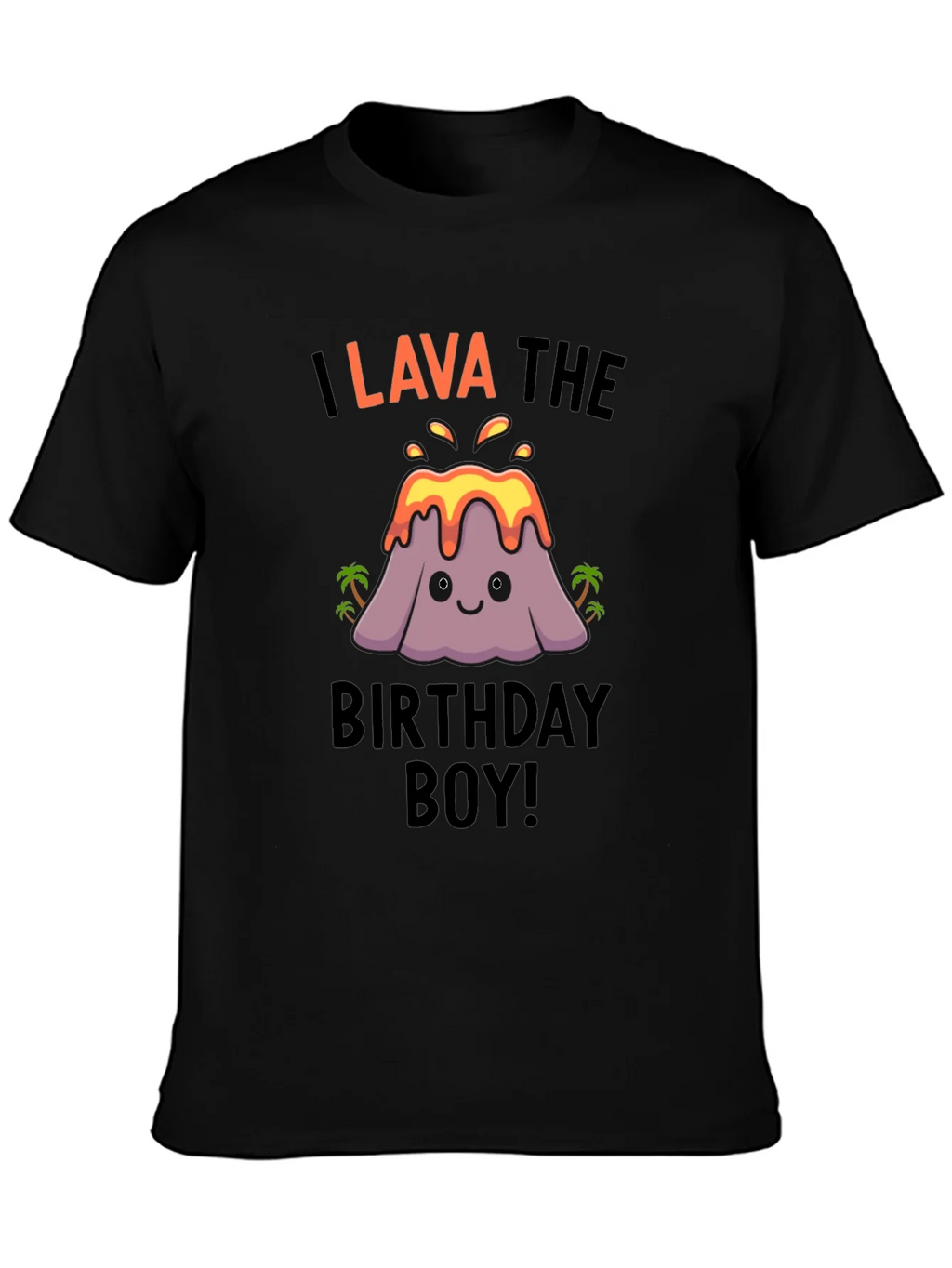 I Lava the Birthday Boy! Novelty Graphic Tee product image 6