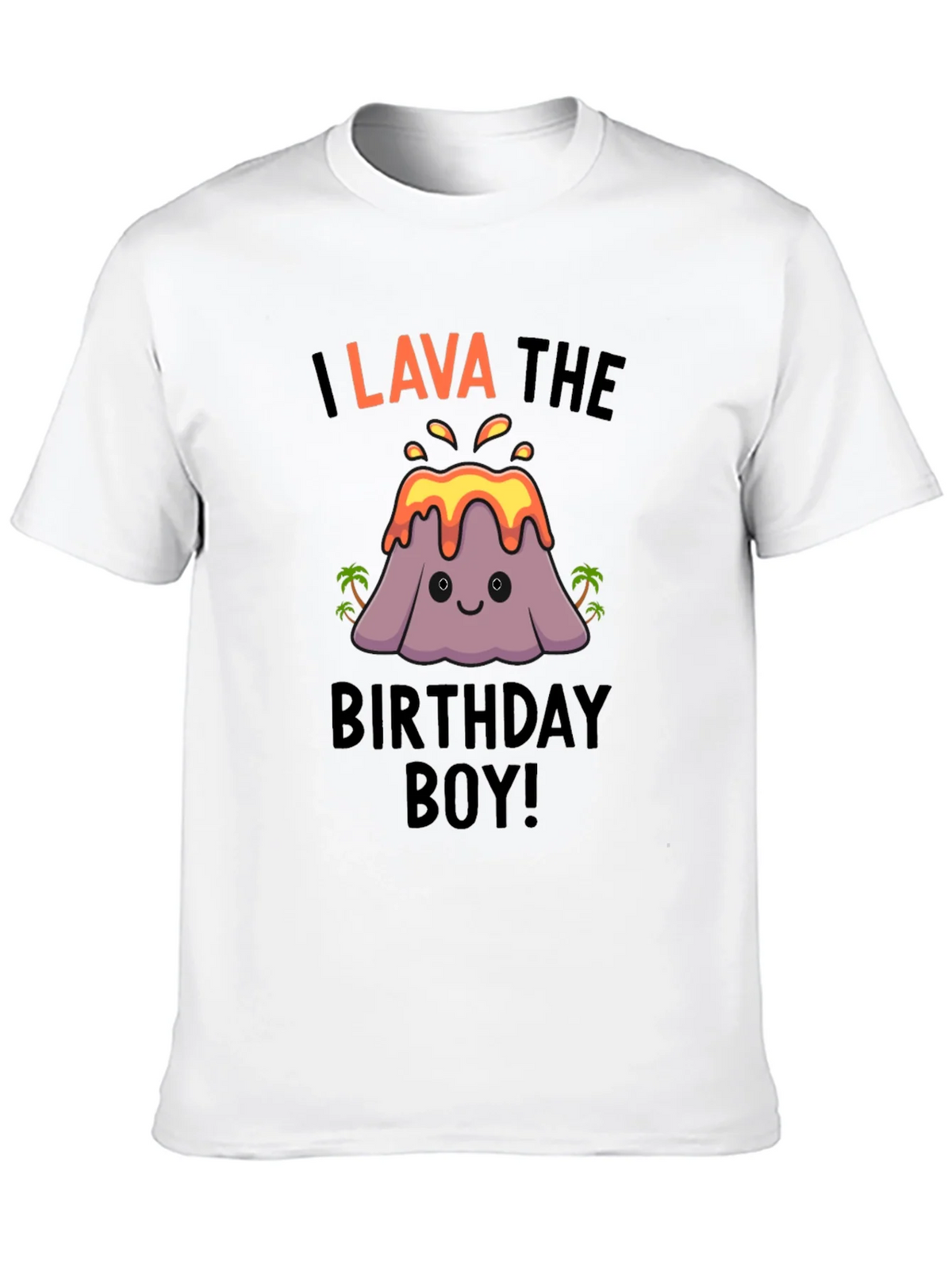 I Lava the Birthday Boy! Novelty Graphic Tee product image 12